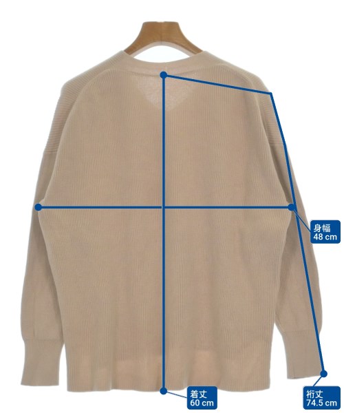 KURASHI & Trips PUBLISHING（クラシアンドトリップスパブリッシング）ニット・セーター ベージュ サイズ:F レディース/2200620375115