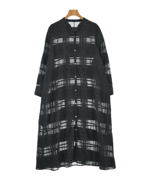 KURASHI & Trips PUBLISHING(クラシアンドトリップスパブリッシング)シャツワンピース 黒 サイズ:F/2200668977142