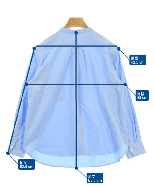 KURASHI & Trips PUBLISHING（クラシアンドトリップスパブリッシング）カジュアルシャツ 青 サイズ:S レディース/2200672679117