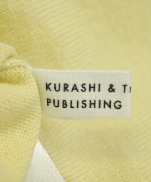 KURASHI & Trips PUBLISHING（クラシアンドトリップスパブリッシング）ニット・セーター 黄 サイズ:L レディース/2200675769112