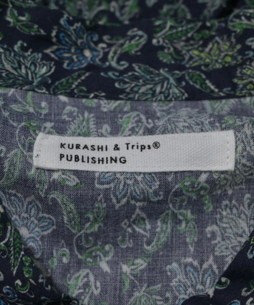 KURASHI & Trips PUBLISHING（クラシアンドトリップスパブリッシング）ブラウス 紺 サイズ:F レディース/2200680456052