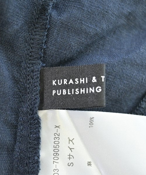 KURASHI & Trips PUBLISHING（クラシアンドトリップスパブリッシング）カジュアルシャツ 紺 サイズ:S レディース/2200695581053