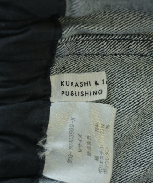 KURASHI & Trips PUBLISHING（クラシアンドトリップスパブリッシング）デニムパンツ 紺 サイズ:M レディース/2200697146045