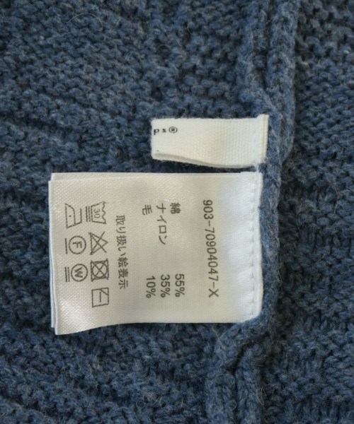 KURASHI & Trips PUBLISHING（クラシアンドトリップスパブリッシング）ニット・セーター 青 サイズ:F レディース/2200653564029