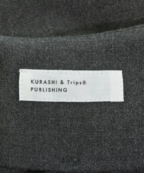 KURASHI & Trips PUBLISHING（クラシアンドトリップスパブリッシング）ワンピース グレー サイズ:S レディース/2200709456025