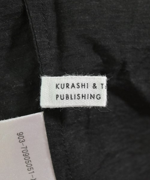 KURASHI & Trips PUBLISHING（クラシアンドトリップスパブリッシング）カジュアルシャツ 黒 サイズ:F レディース/2200649184101