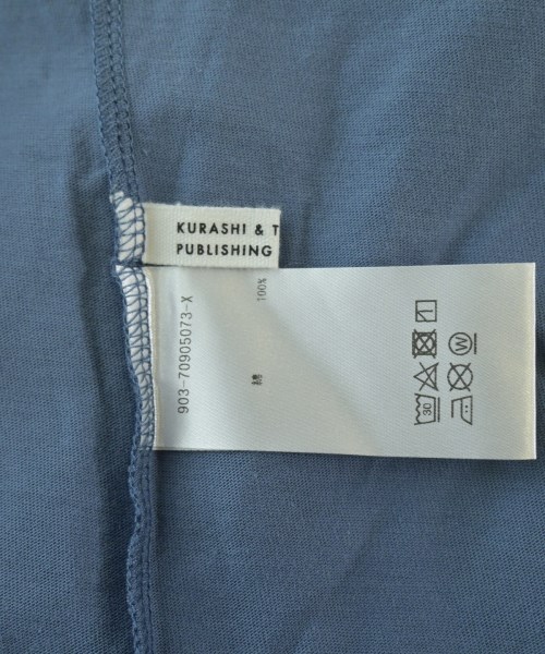 KURASHI & Trips PUBLISHING（クラシアンドトリップスパブリッシング）Tシャツ・カットソー 青 サイズ:F レディース/2200640490706