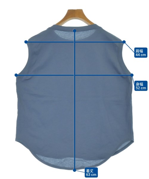 KURASHI & Trips PUBLISHING（クラシアンドトリップスパブリッシング）Tシャツ・カットソー 青 サイズ:F レディース/2200640490706