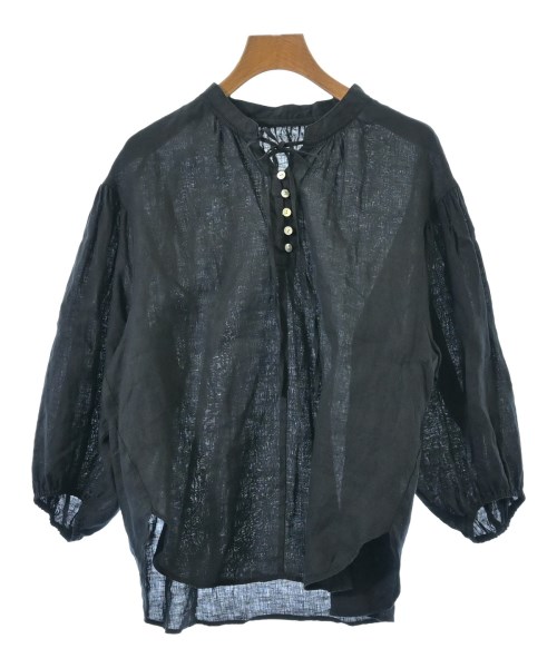 KURASHI & Trips PUBLISHING(クラシアンドトリップスパブリッシング)ブラウス 黒 サイズ:F/2200650680227