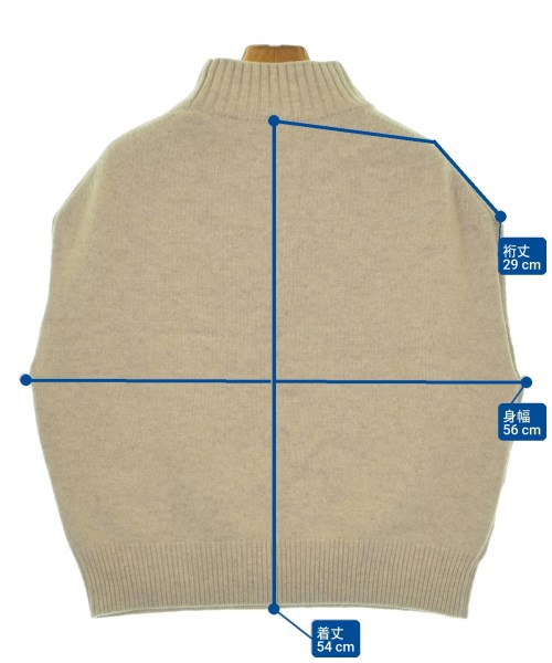 KURASHI & Trips PUBLISHING（クラシアンドトリップスパブリッシング）ベスト/ノースリーブ ベージュ サイズ:F レディース/2200643978041