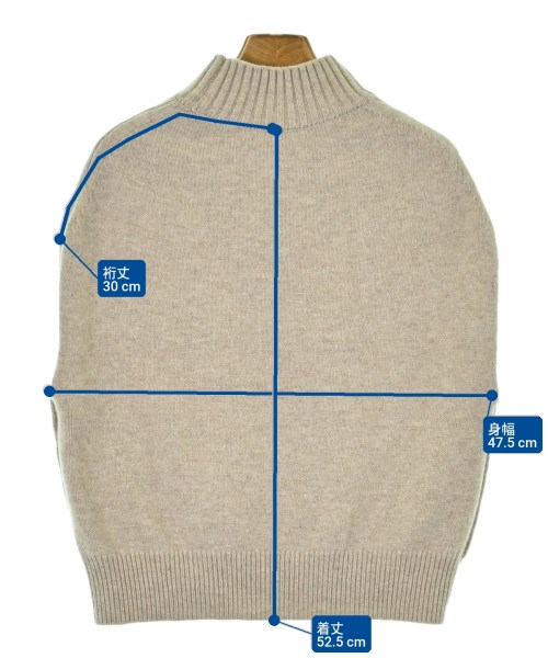 KURASHI & Trips PUBLISHING（クラシアンドトリップスパブリッシング）ベスト ベージュ サイズ:F レディース/2200664905026