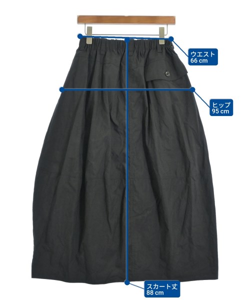 KURASHI & Trips PUBLISHING（クラシアンドトリップスパブリッシング）ロング・マキシ丈スカート 黒 サイズ:M レディース/2200669405026