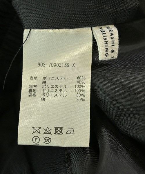 KURASHI & Trips PUBLISHING（クラシアンドトリップスパブリッシング）ロング・マキシ丈スカート 黒 サイズ:-(XS位) レディース/2200669078022