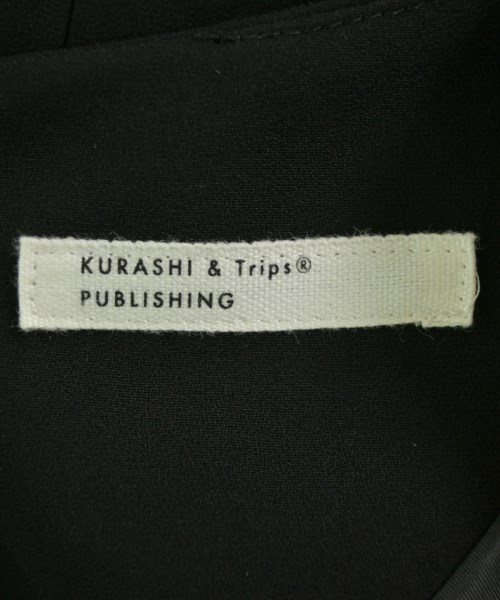 KURASHI & Trips PUBLISHING（クラシアンドトリップスパブリッシング）ワンピース 黒 サイズ:S レディース/2200720041088