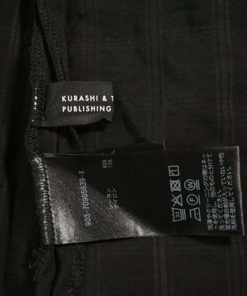 KURASHI & Trips PUBLISHING（クラシアンドトリップスパブリッシング）ワンピース 黒 サイズ:F レディース/2200721960128