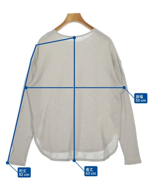 KURASHI & Trips PUBLISHING（クラシアンドトリップスパブリッシング）Tシャツ・カットソー グレー サイズ:-(M位) レディース/2200682861038