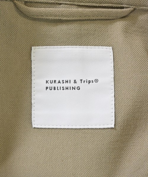 KURASHI & Trips PUBLISHING（クラシアンドトリップスパブリッシング）トレンチコート カーキ サイズ:F レディース/2200683256017