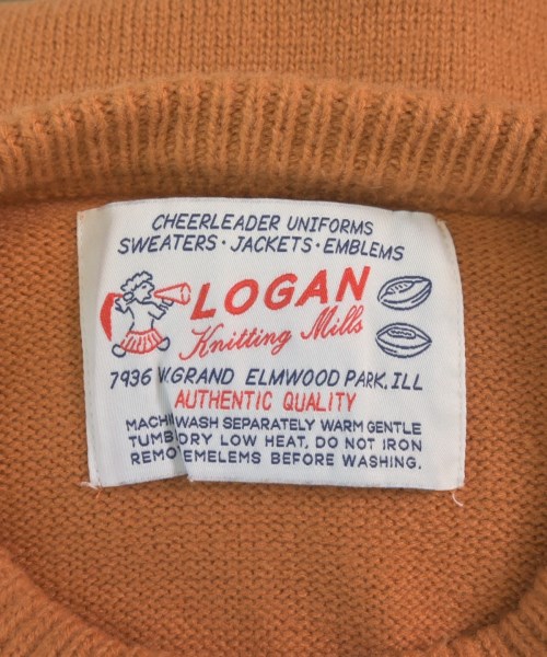LOGAN KNITTING MILLS（ローガンニッティングミルズ）ニット・セーター オレンジ サイズ:F レディース/2200607886078