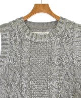 LOGAN KNITTING MILLS（ローガンニッティングミルズ）ベスト/ノースリーブ シルバー サイズ:F レディース/2200671314040