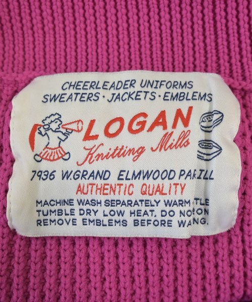 LOGAN KNITTING MILLS（ローガンニッティングミルズ）ニット・セーター ピンク サイズ:F レディース/2200696966095