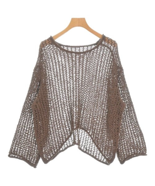 LOGAN KNITTING MILLS(ローガンニッティングミルズ)ニット・セーター 茶 サイズ:F/2200692722053