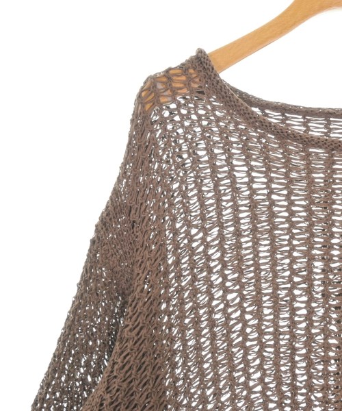 LOGAN KNITTING MILLS（ローガンニッティングミルズ）ニット・セーター 茶 サイズ:F レディース/2200692722053
