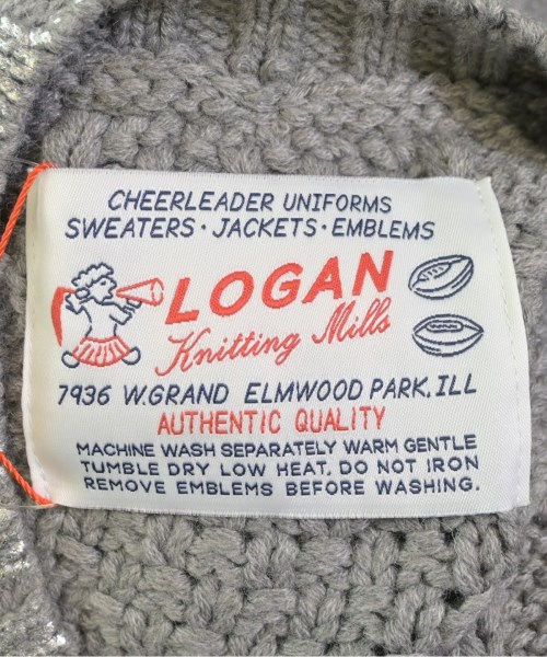 LOGAN KNITTING MILLS（ローガンニッティングミルズ）ベスト シルバー サイズ:F レディース/2200655238157