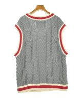 LOGAN KNITTING MILLS（ローガンニッティングミルズ）ベスト グレー サイズ:F レディース/2200722023037
