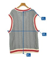 LOGAN KNITTING MILLS（ローガンニッティングミルズ）ベスト グレー サイズ:F レディース/2200722023037