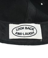 LOOK BACK AND LAUGH（ルックバックアンドラフ）キャップ 黒 サイズ:- メンズ/2200641404061