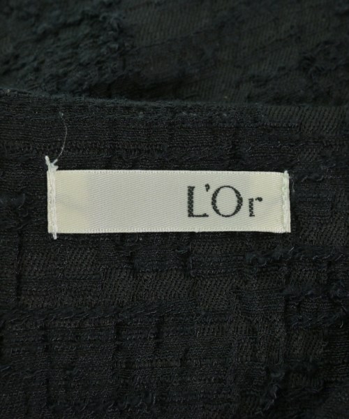 L'Or（ロル）ワンピース 黒 サイズ:F レディース/2200685147016