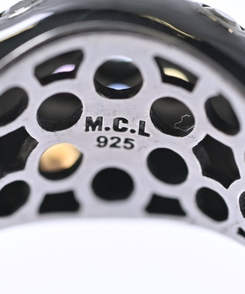 M.C.L BY MATTHEW CAMPBELL LAURENZA（エムシーエルバイマシューキャンベルローレンザ）リング 黒 サイズ:-(13号位) レディース/2200731675050