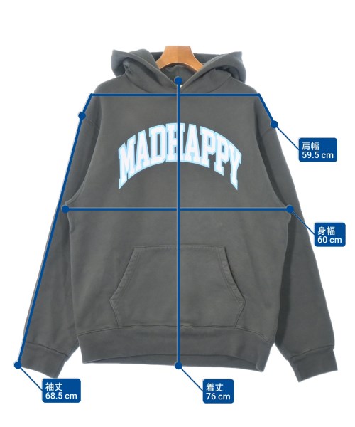 Madhappy（マッドハッピー）パーカー グレー サイズ:M メンズ/2200675512060