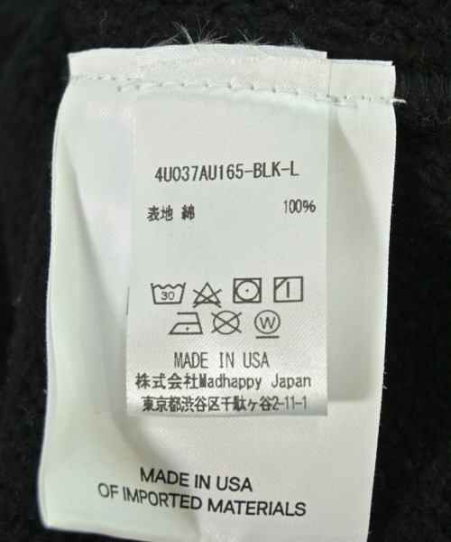 Madhappy（マッドハッピー）パーカー 黒 サイズ:L メンズ/2200709437017