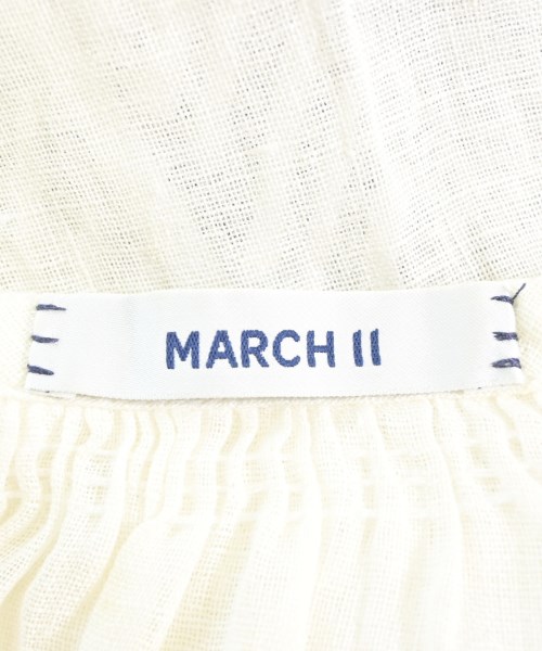 MARCH 11（マーチイレブン）ブラウス 白 サイズ:-(XL位) レディース/2200613566056