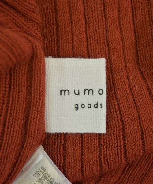 mumokuteki goods&wears（ムモクテキグッズアンドウェア）ニット・セーター 赤 サイズ:M/L レディース/2200675769099
