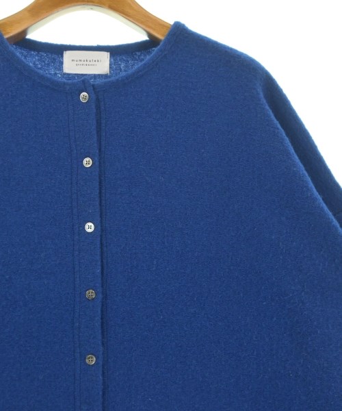 mumokuteki goods&wears（ムモクテキグッズアンドウェア）カーディガン 青 サイズ:F レディース/2200655927020