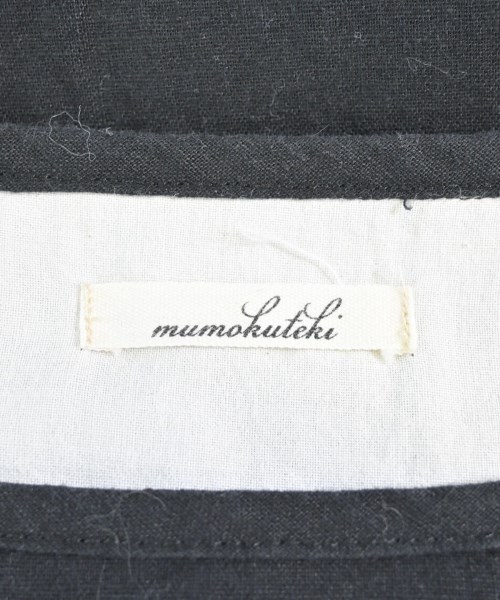 mumokuteki goods&wears（ムモクテキグッズアンドウェア）ワンピース 黒 サイズ:F レディース/2200691484129