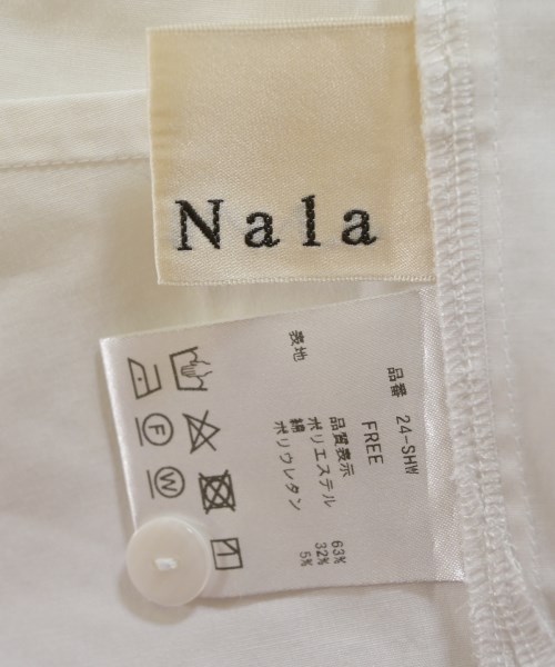 Nala（ナラ）カジュアルシャツ 白 サイズ:F レディース/2200636664081