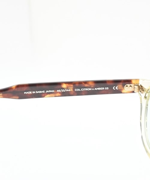 NOCHINO OPTICAL（ノチノオプティカル）サングラス 黄 サイズ:- メンズ/2200602855246