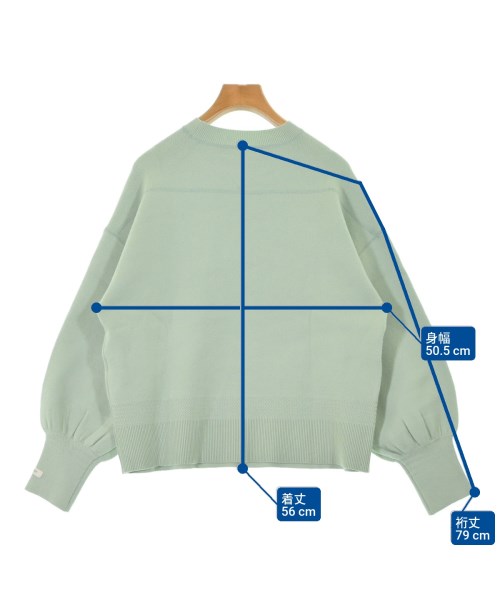 Now.you know（ナウユーノウ）ニット・セーター 緑 サイズ:F レディース/2200623407073