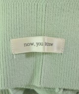 Now.you know（ナウユーノウ）ニット・セーター 緑 サイズ:F レディース/2200623407073