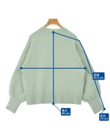 Now.you know（ナウユーノウ）ニット・セーター 緑 サイズ:F レディース/2200623407073