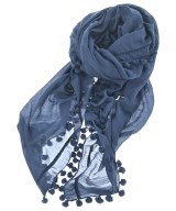 OMNES（オムネス）ストール 紺 サイズ:- レディース/2200628030146