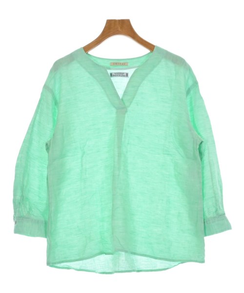 ORVEAU(オルヴォー)カジュアルシャツ 緑 サイズ:40(M位)/2200660580111