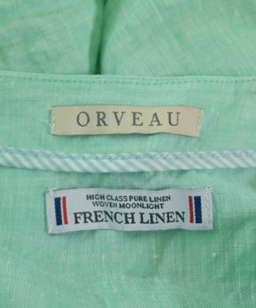 ORVEAU（オルヴォー）カジュアルシャツ 緑 サイズ:40(M位) レディース/2200660580111