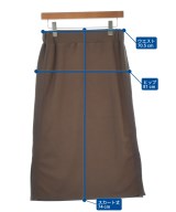 ORVEAU（オルヴォー）ロング・マキシ丈スカート 茶 サイズ:-(M位) レディース/2200688261047