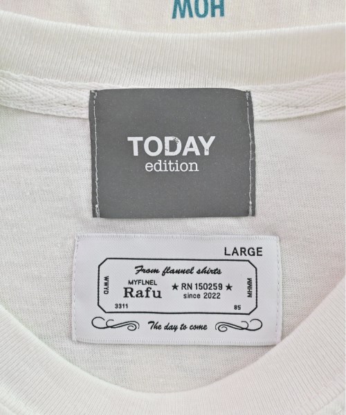 Rafu（ラフ）Tシャツ・カットソー 白 サイズ:L メンズ/2200478504026