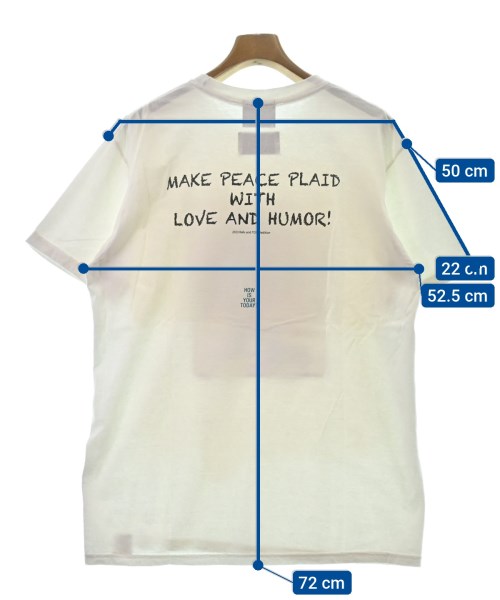 Rafu（ラフ）Tシャツ・カットソー 白 サイズ:L メンズ/2200478504026