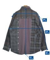 Rafu（ラフ）カジュアルシャツ グレー サイズ:M メンズ/2200642053053